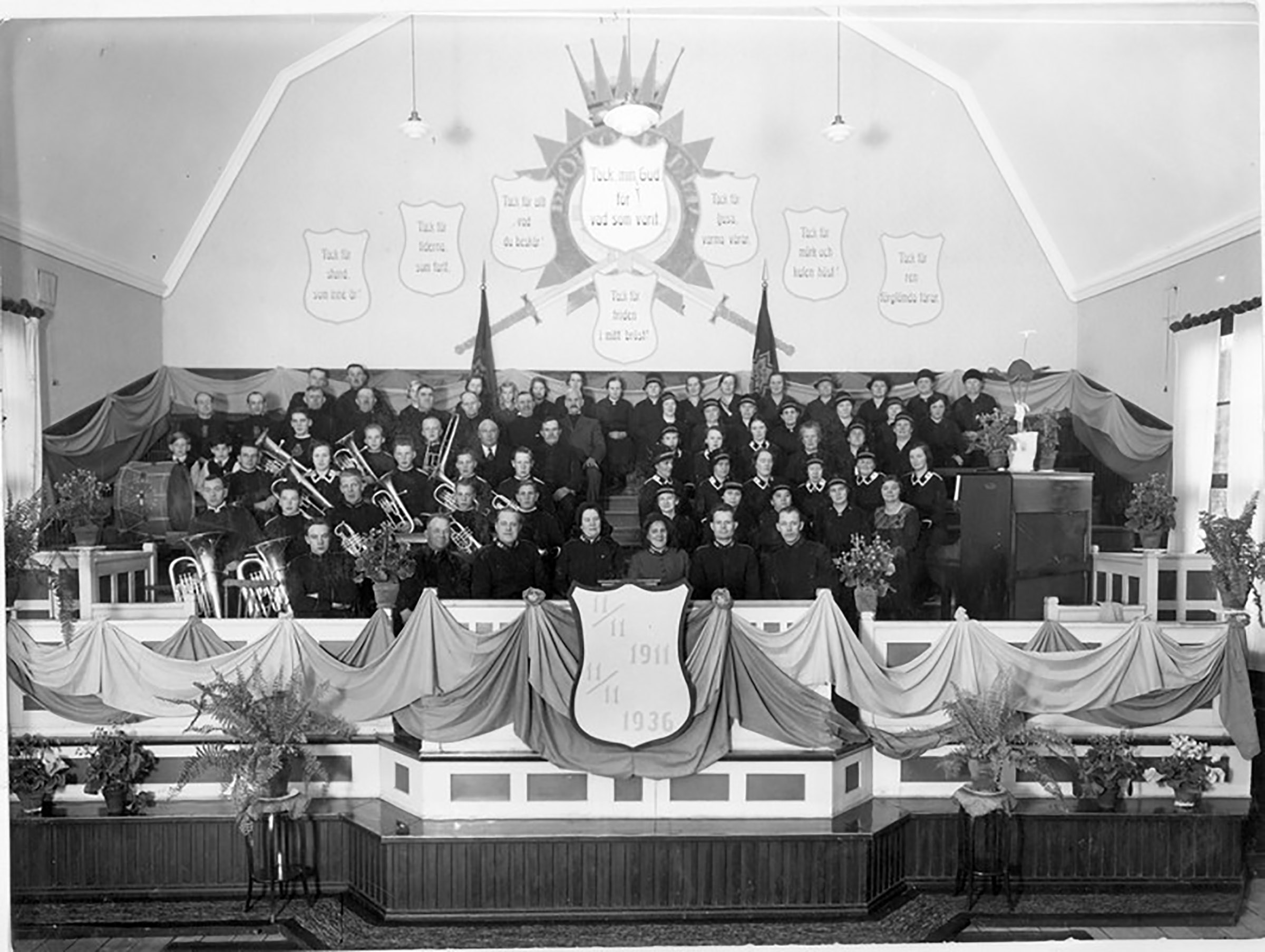 Frälsningsarméns 25-års jubileum 1936